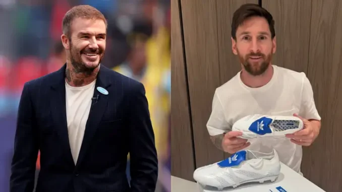 Lionel Messi Acknowledges David Beckham's Special Gift: A Pair of Signature Adidas Predator Boots