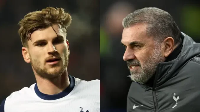 Ange Postecoglou Clears the Air on Timo Werner’s Future at Tottenham